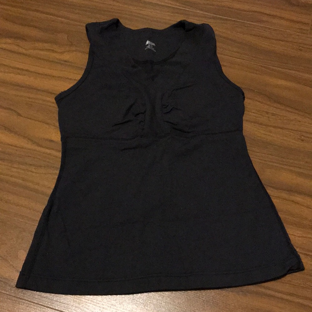 (3/$35) Like-new black MEC sexy athletic tank top